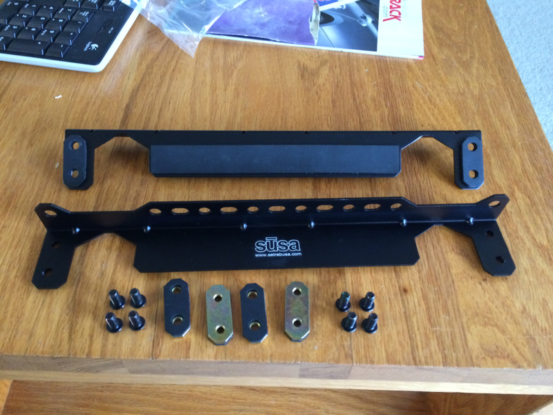 Some brackets with vibration isolation that I hope are actually useful